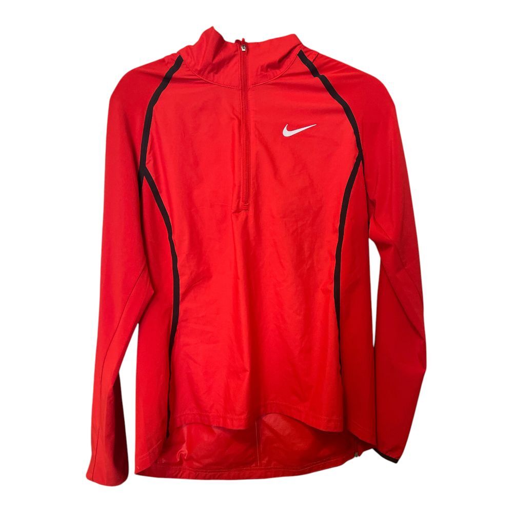 Women's Nike Golf Red Hyperadapt 1/4‎ Zip Tech Pullover M